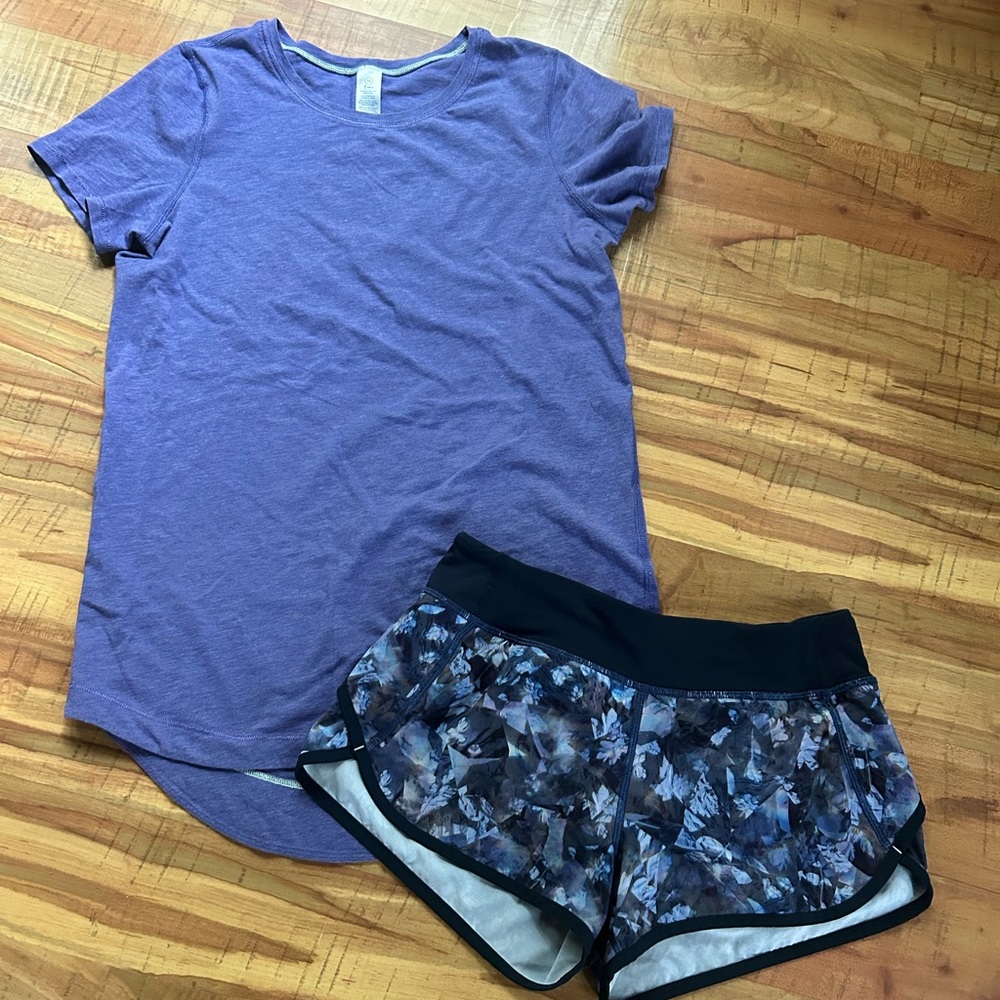 Ivivva Speedy Shorts & Shirt